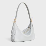 Celine Mini Romy Bag in Supple Calfskin White