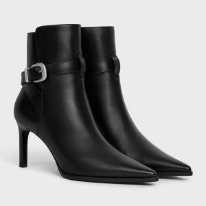 Celine Verneuil Jodphur Boots Women Calfskin Black