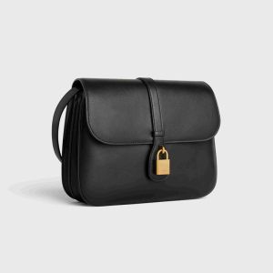 Celine Medium Tabou Bag in Smooth Calfskin Black