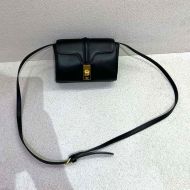 Celine Mini Soft 16 Bag in Smooth Calfskin Black