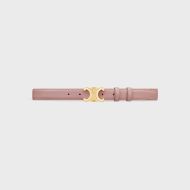 Celine Medium Triomphe Belt in Smooth Calfskin Pink